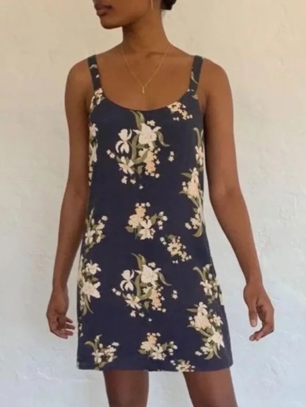 Reformation Puglia Floral Mini Dress